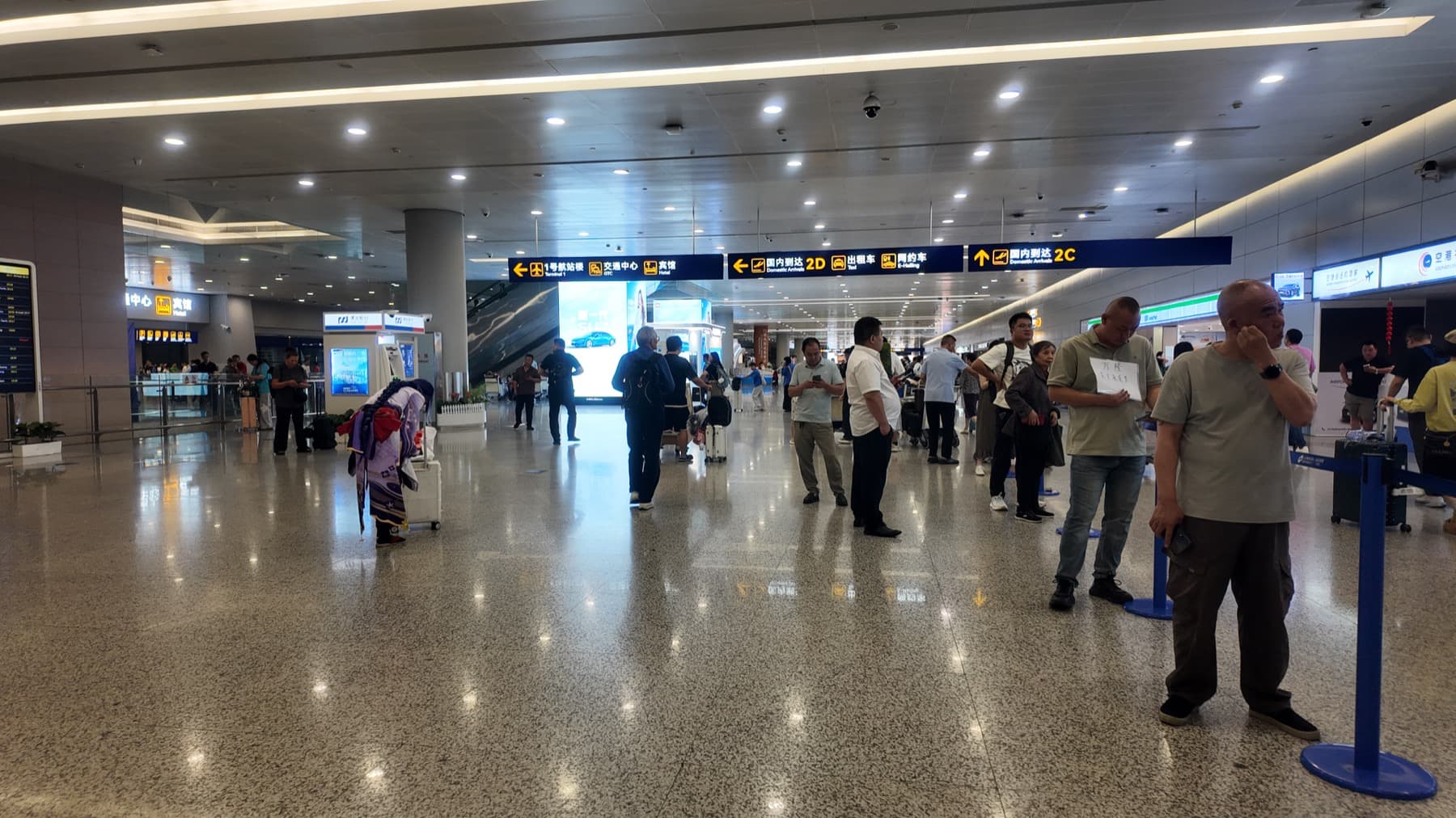 Shanghai Pudong Airport arrivals