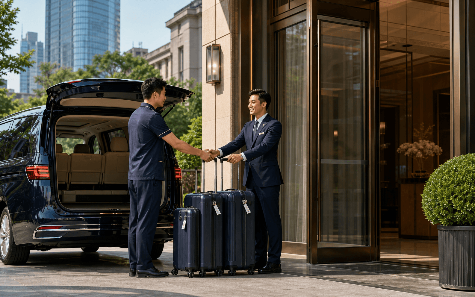 Hotel receiving